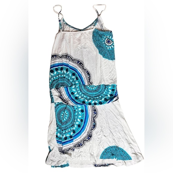 LASCANA women’s beach dress size 40 white and blue - Picture 5 of 10